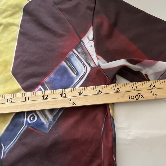 Under Armour Marvel Avengers Iron Man Shirt Mens Medium HeatGear Compression0 - Picture 7 of 9